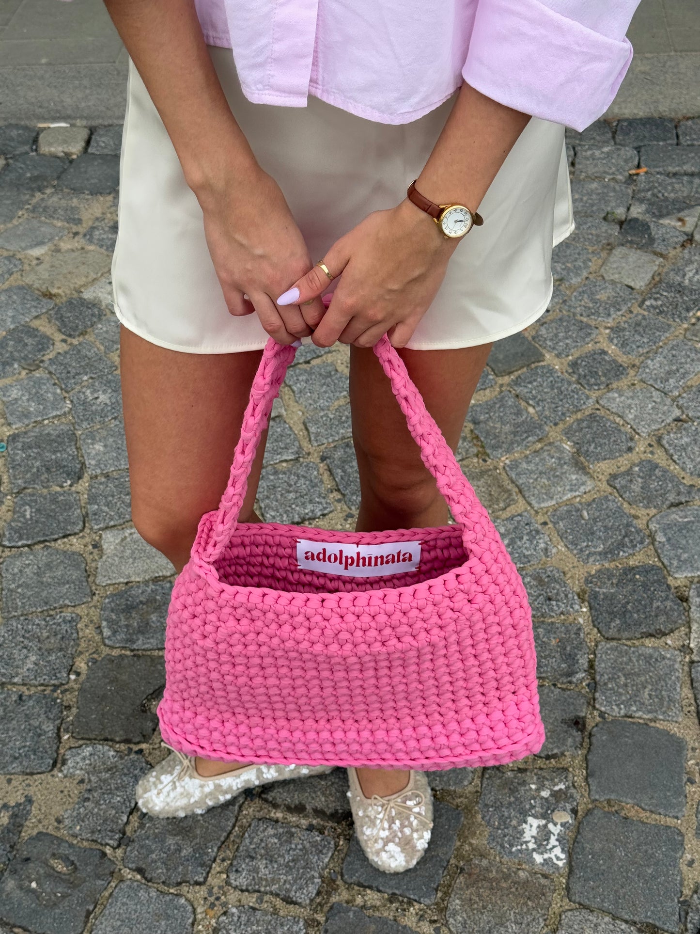 SKLADEM: ester bag L magnolia