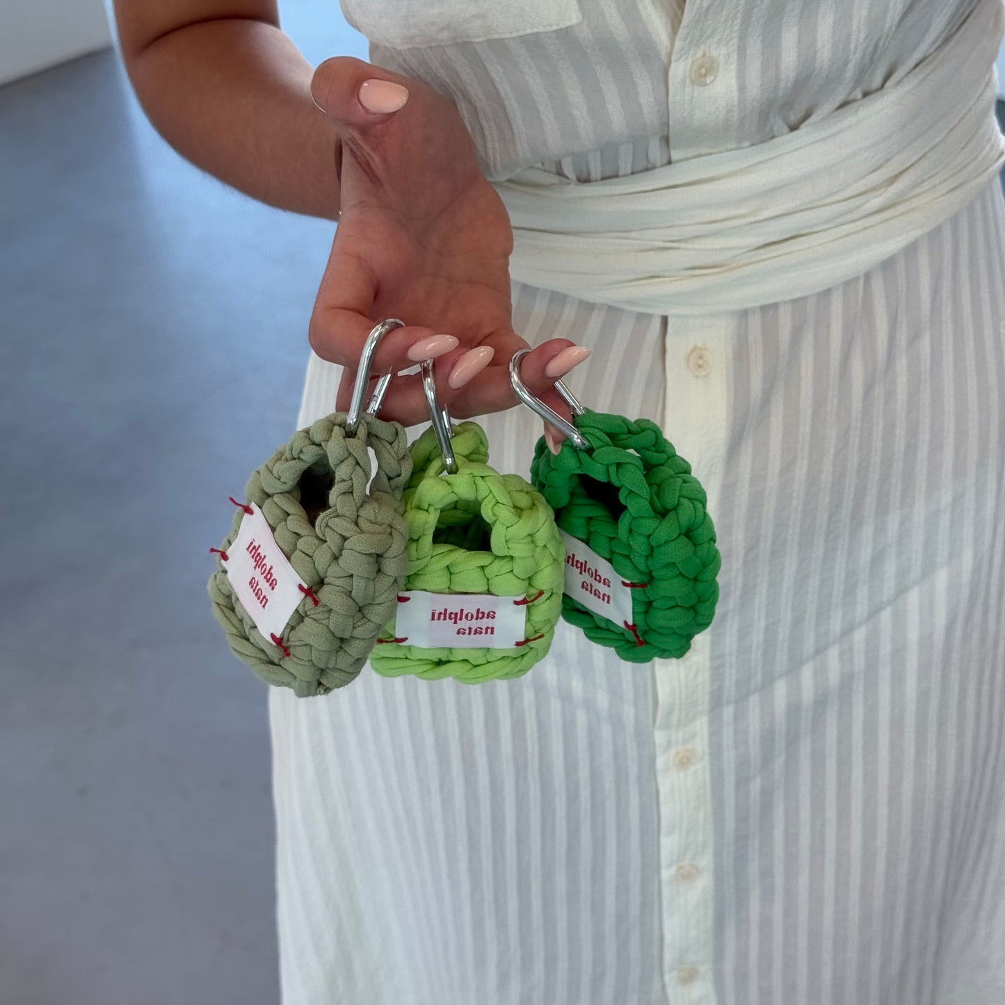 MINI BAG* bag charm