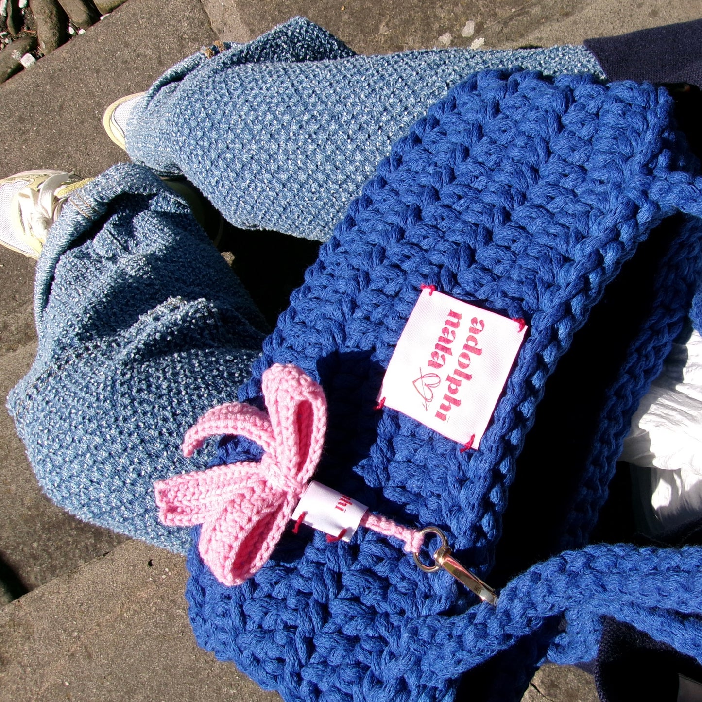 SKLADEM: mašle bag charm