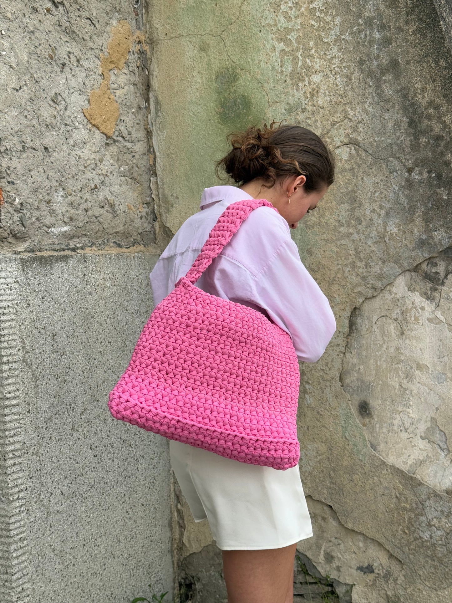 SKLADEM: ester bag L magnolia