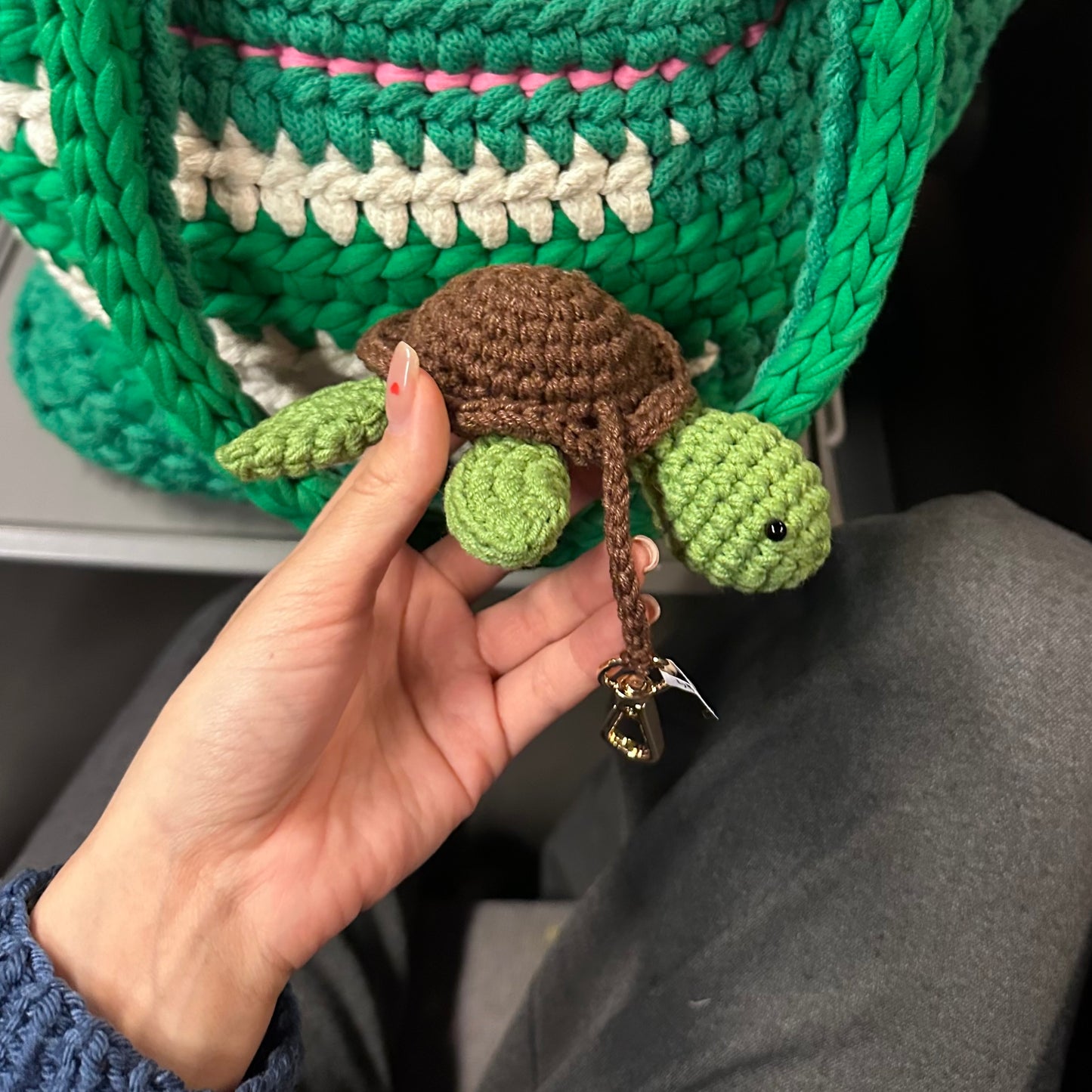 TURTLE* adolphi bag charm
