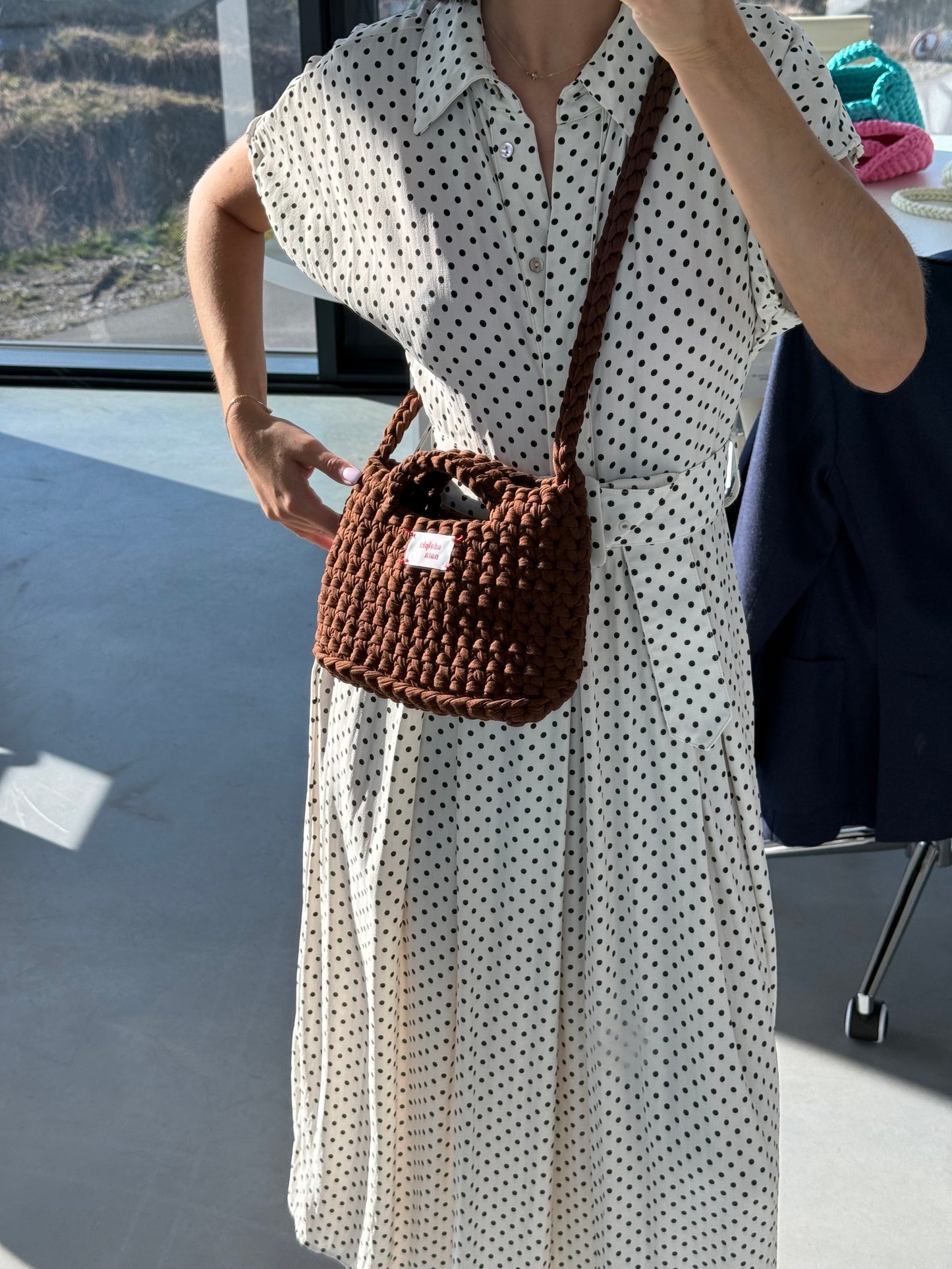 SKLADEM: crossbody mini bag glazed donut