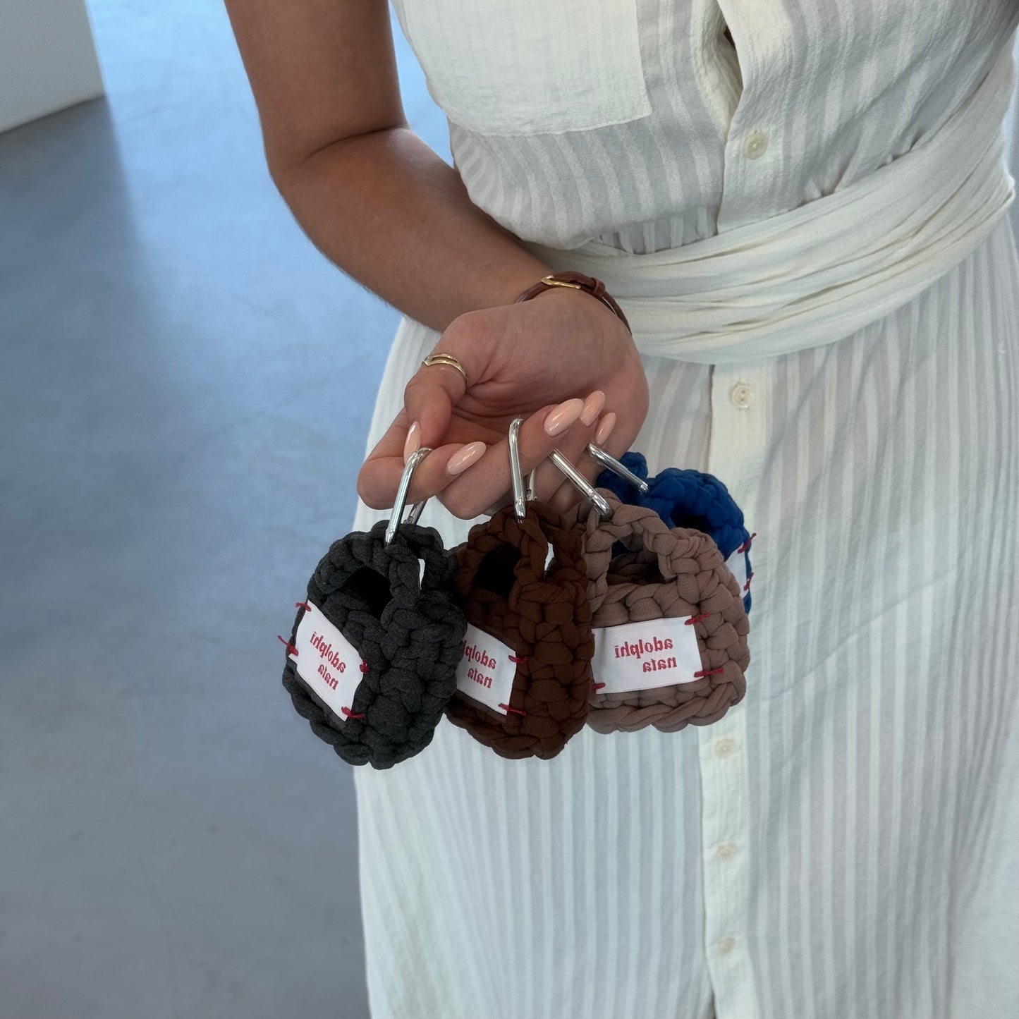 MINI BAG* bag charm