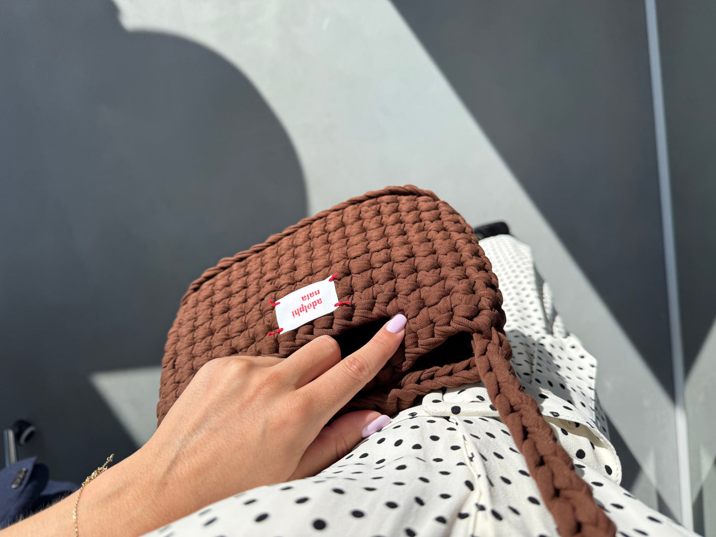 SKLADEM: crossbody mini bag glazed donut