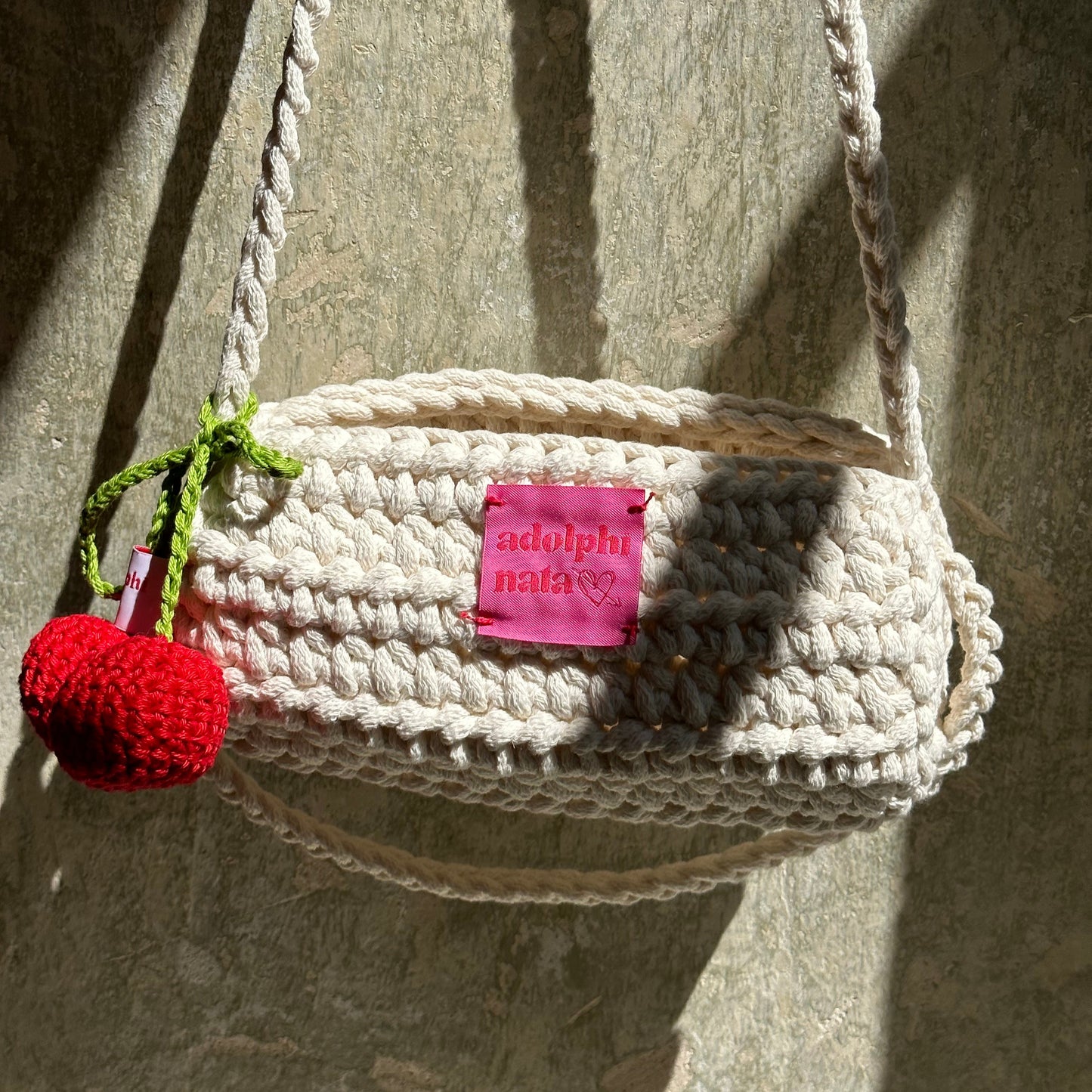 CHERRIES* adolphi bag charm