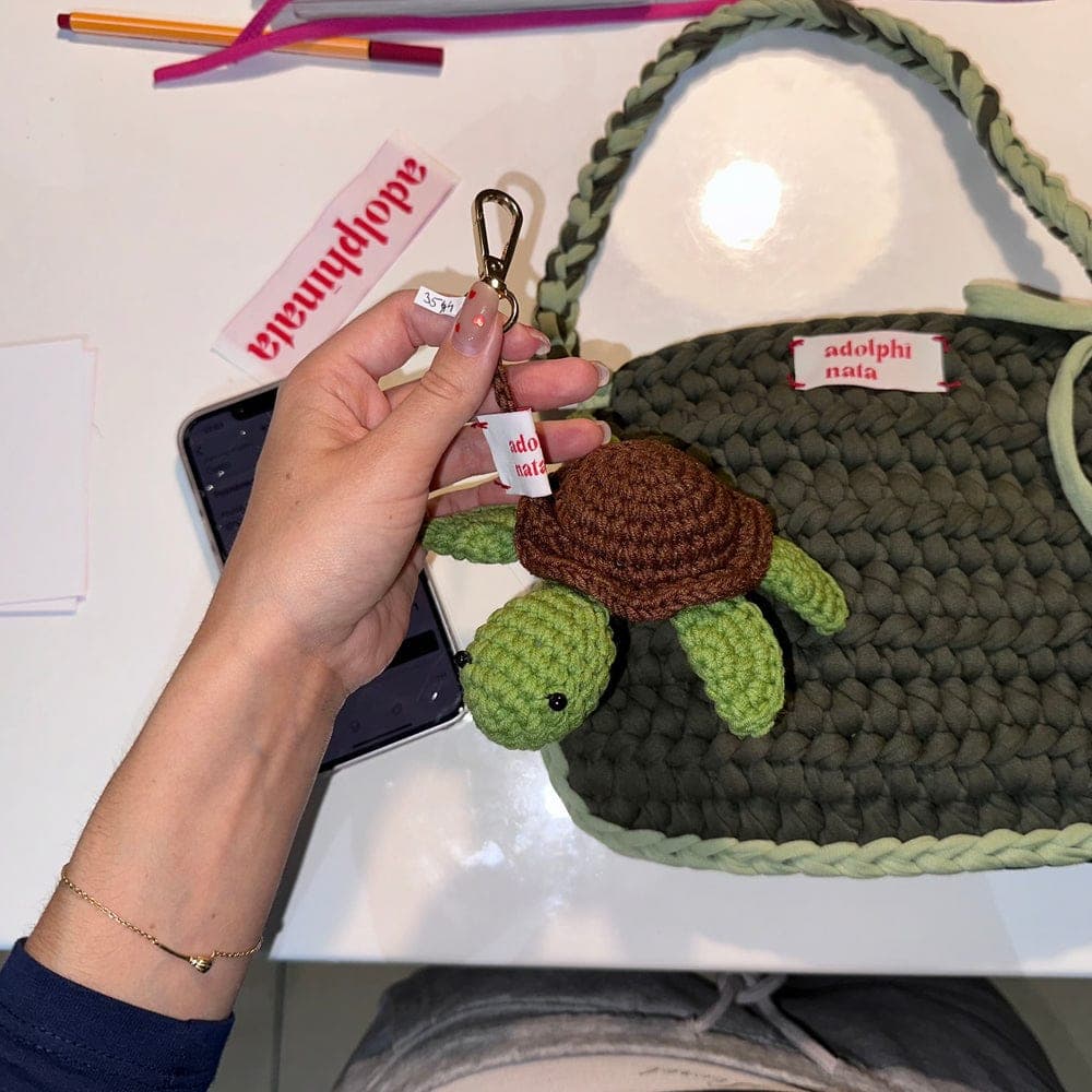 TURTLE* adolphi bag charm