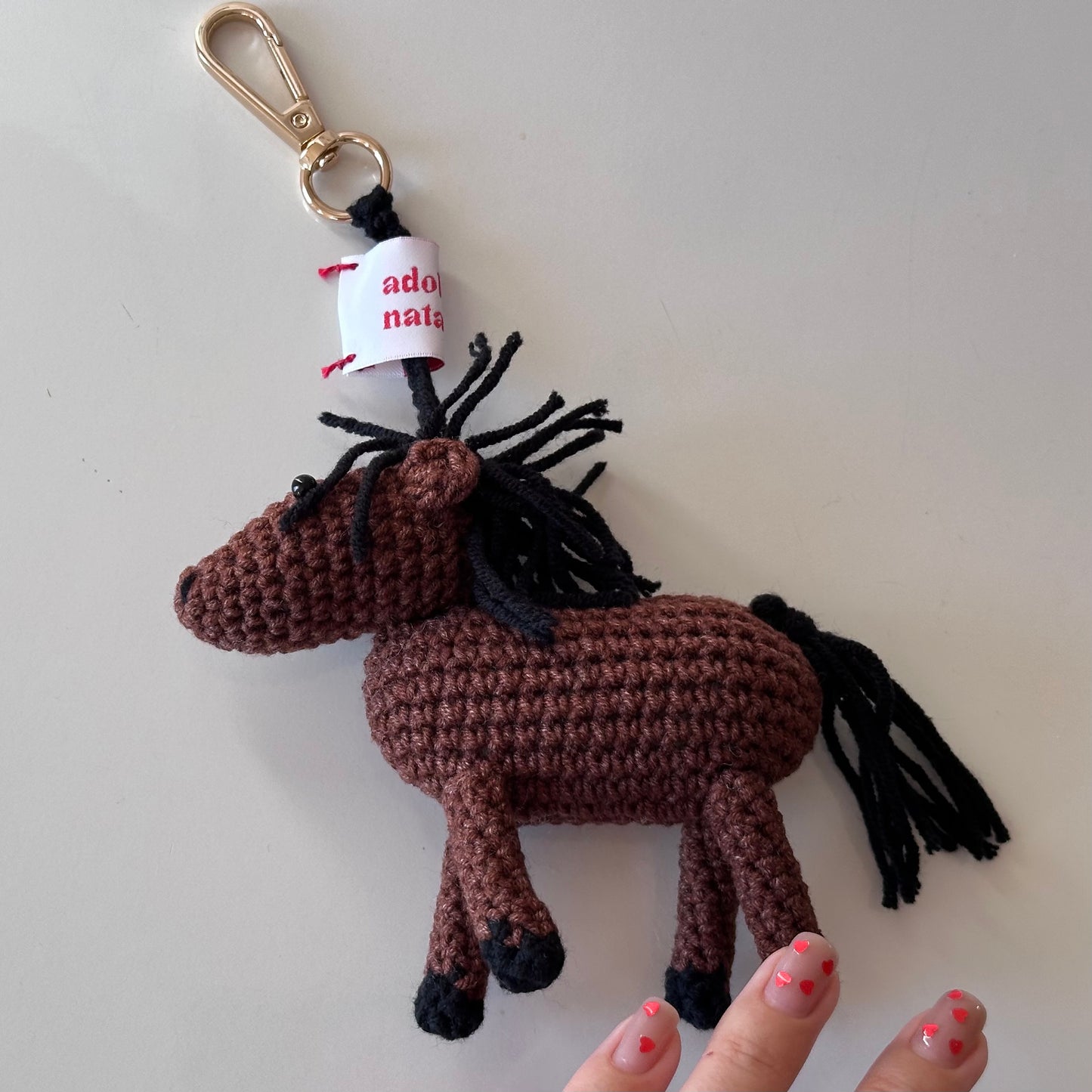 HORSE* adolphi bag charm