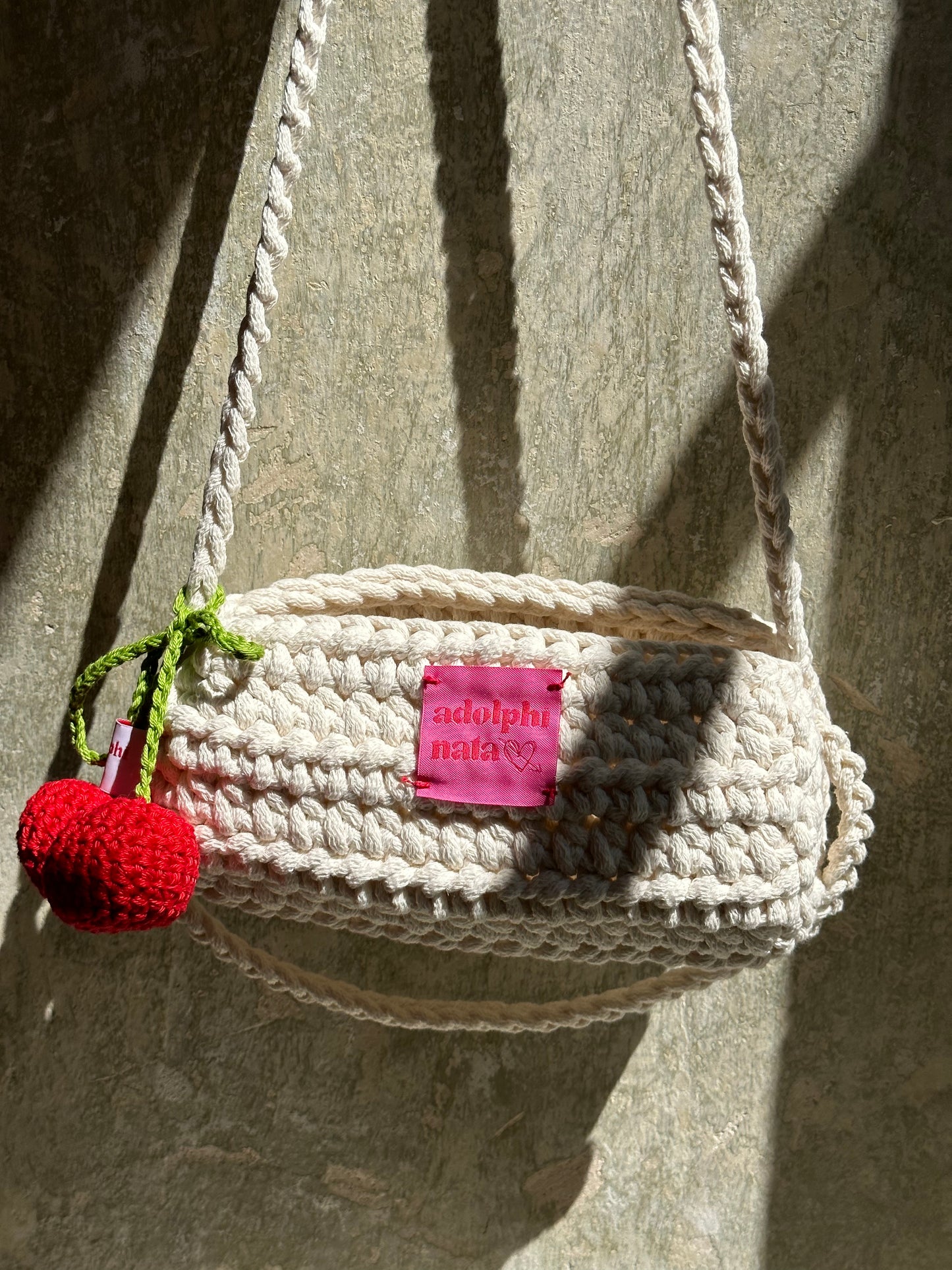 CHERRIES* adolphi bag charm